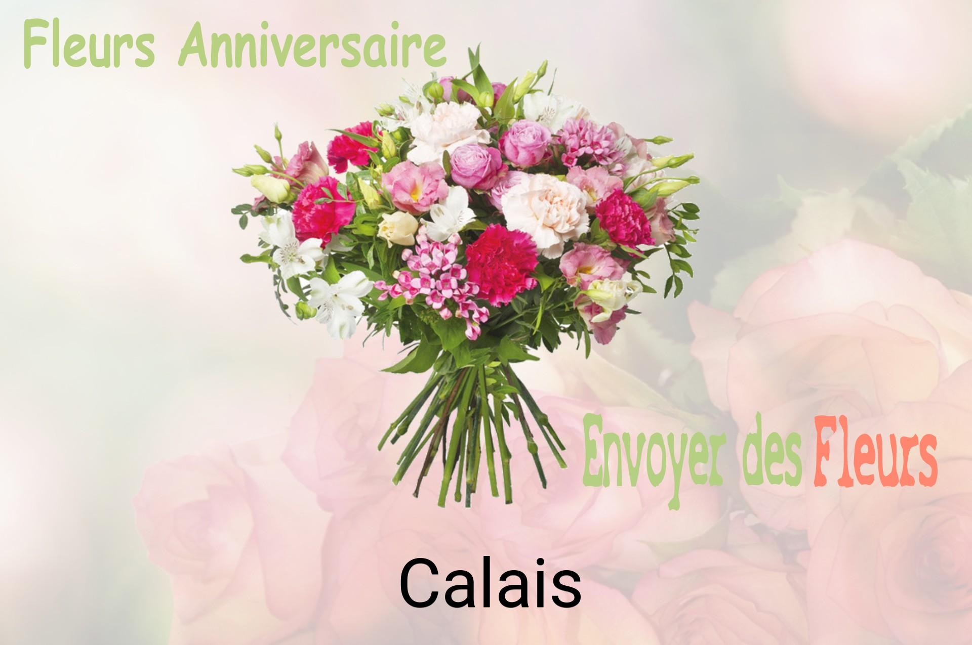 Bouquet de fleurs d’anniversaire livré à Calais